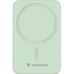 Verbatim Power Bank 20000mAh Magnetic Wireless - Power Bank, Green - Power Bank, Wireless Charging Verbatim Power Bank 20000mAh Magnetic Wireless - Power Bank, Green - Power Bank, Wireless Charging