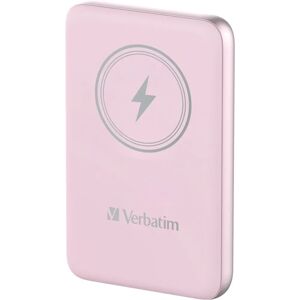 Verbatim Pink 10,000mAh Power Bank - Wireless & Magnetic Verbatim Pink 10,000mAh Power Bank - Wireless & Magnetic