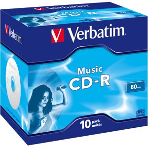 Verbatim CD-R 700 MB 16x - CD-R - Pack of 10 Verbatim CD-R 700 MB 16x - CD-R - Pack of 10