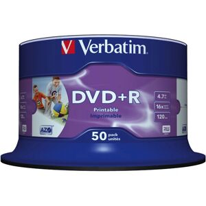 Verbatim DVD+R AZO 16x Printable - Optical Disc Verbatim DVD+R AZO 16x Printable - Optical Disc