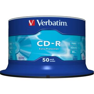 Verbatim 43351 CD-R Protección Extra 700MB 52x - Pack de 50 Verbatim 43351 CD-R Protección Extra 700MB 52x - Pack de 50