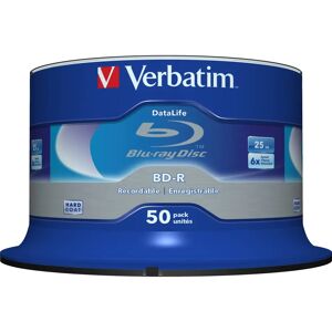 Verbatim 50GB Blu-ray BD-R 6x DataLife Discs Verbatim 50GB Blu-ray BD-R 6x DataLife Discs