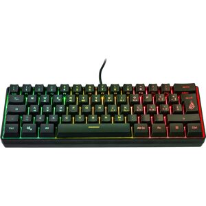 Teclado Verbatim KingPin X1 - Gaming USB QWERTY Negro Teclado Verbatim KingPin X1 - Gaming USB QWERTY Negro