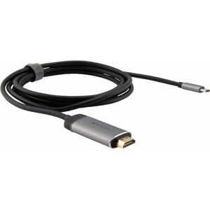 Verbatim USB-C to HDMI 4K Adapter - 1.5m Silver Verbatim USB-C to HDMI 4K Adapter - 1.5m Silver