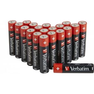 Pile alcaline AAA Verbatim - Pack de 20 - Pile ménagère - Publicité Pile alcaline AAA Verbatim - Pack de 20 - Pile ménagère - Publicité