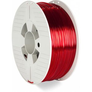 Verbatim 55062 Impact-Resistant PETG Red Transparent 1kg Verbatim 55062 Impact-Resistant PETG Red Transparent 1kg