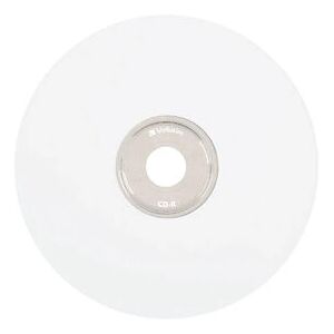 Verbatim CD-R 80MIN 700MB 52X White Thermal Prinable - CD-R Verbatim CD-R 80MIN 700MB 52X White Thermal Prinable - CD-R