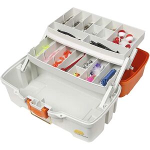 Plano Let's Fish Two-Tray Tackle Box - Fishing Equipment Plano Let's Fish Two-Tray Tackle Box - Fishing Equipment