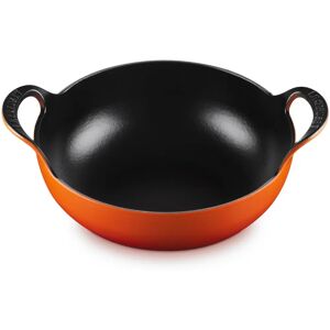 Le Creuset Orange 24cm Cast Iron Balti Dish - Cookware Le Creuset Orange 24cm Cast Iron Balti Dish - Cookware