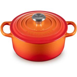 Le Creuset Signature 1.8L Cast Iron Dutch Oven - Orange Le Creuset Signature 1.8L Cast Iron Dutch Oven - Orange