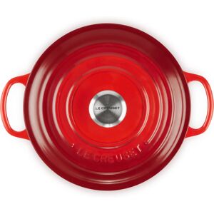 Le Creuset Signature 22cm Red Cast Iron Casserole Le Creuset Signature 22cm Red Cast Iron Casserole
