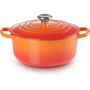 Le Creuset Signature 3.3L Orange Cast Iron Casserole - Kitchen Essential Le Creuset Signature 3.3L Orange Cast Iron Casserole - Kitchen Essential