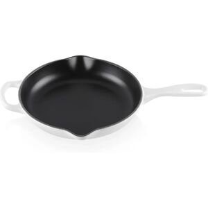 Le Creuset Signature White Cast Iron 23cm Skillet - Skillet for searing, browning & baking Le Creuset Signature White Cast Iron 23cm Skillet - Skillet for searing, browning & baking