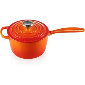 Le Creuset Le Creuset Signature 1.75 qt. Flame Enameled Cast Iron Saucepan Le Creuset Le Creuset Signature 1.75 qt. Flame Enameled Cast Iron Saucepan