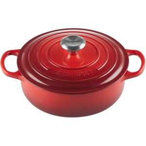Le Creuset Cocotte en fonte émaillée 24 cm - Signature - Publicité Le Creuset Cocotte en fonte émaillée 24 cm - Signature - Publicité