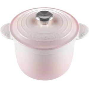Le Creuset Gietijzeren Cocotte Shell Pink 18cm - Veelzijdig, Duurzaam, Geschikt voor Alle Fornuizen Le Creuset Gietijzeren Cocotte Shell Pink 18cm - Veelzijdig, Duurzaam, Geschikt voor Alle Fornuizen