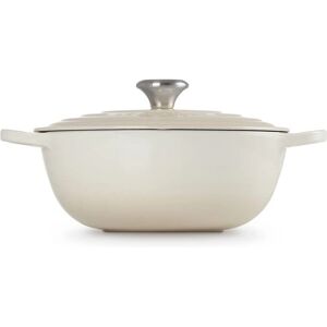 Le Creuset Signature Enamelled Cast Iron La Marmite Casserole Dish With Lid - 26cm Le Creuset Signature Enamelled Cast Iron La Marmite Casserole Dish With Lid - 26cm