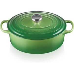 Le Creuset Signature Cast Iron 29cm Oval Casserole - Bamboo Green Le Creuset Signature Cast Iron 29cm Oval Casserole - Bamboo Green