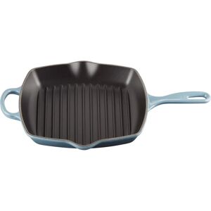 Le Creuset Signature 26cm Cast Iron Square Grillit - Chambray Le Creuset Signature 26cm Cast Iron Square Grillit - Chambray