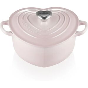 Le Creuset Rosarot Herz Gusseisen 20cm Kasserolle - Herzförmiges Kochgeschirr Le Creuset Rosarot Herz Gusseisen 20cm Kasserolle - Herzförmiges Kochgeschirr