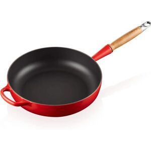 Le Creuset 28cm Cerise Cast Iron Saute Pan - Frying Pan Le Creuset 28cm Cerise Cast Iron Saute Pan - Frying Pan
