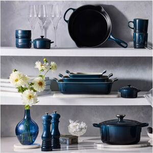 Le Creuset Signature Nuit Cast Iron 20cm Round Casserole - Cookware Le Creuset Signature Nuit Cast Iron 20cm Round Casserole - Cookware