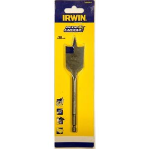 IRWIN Blue Groove 4X Flat Bit - Drill Bit IRWIN Blue Groove 4X Flat Bit - Drill Bit