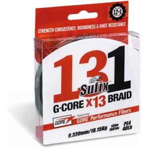 Sufix Sufix 131 G-Core X13 Vert 0,185mm 150m Ligne Multifilament - Publicité Sufix Sufix 131 G-Core X13 Vert 0,185mm 150m Ligne Multifilament - Publicité
