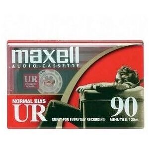 Maxell UR-90 5-pack Ljudkassetter - Normal Bias - 90 Min. Maxell UR-90 5-pack Ljudkassetter - Normal Bias - 90 Min.
