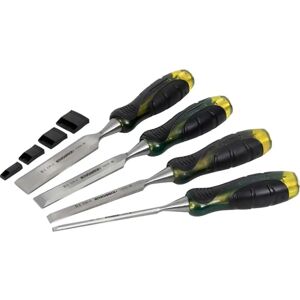 Roughneck ROU30154 Professional Bevel Edge Chisel Set - 4 Piece Roughneck ROU30154 Professional Bevel Edge Chisel Set - 4 Piece
