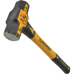 Roughneck ROU65622 Mini Sledge Hammer - 16in Fibreglass Handle - 1.4kg - Mini Sledge Roughneck ROU65622 Mini Sledge Hammer - 16in Fibreglass Handle - 1.4kg - Mini Sledge