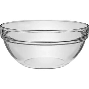 Sæt 6 Glas Skåle 1100ml - Stabelbare, Runde, Gennemsigtige, Arcoroc Sæt 6 Glas Skåle 1100ml - Stabelbare, Runde, Gennemsigtige, Arcoroc