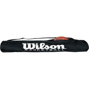 Wilson WTB1810 Basketball Tube Bag Schwarz - Basketball Wilson WTB1810 Basketball Tube Bag Schwarz - Basketball