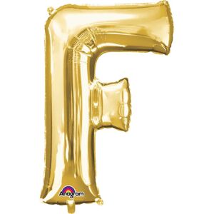 Ballon en feuille avec la lettre F - décoration de fête Ballon en feuille avec la lettre F - décoration de fête