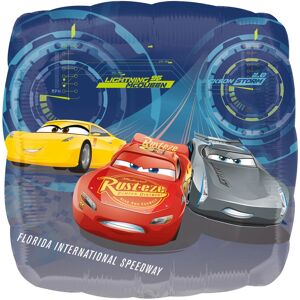 JADEO Čtvercový hliníkový balónek Cars 3 - Balón JADEO Čtvercový hliníkový balónek Cars 3 - Balón