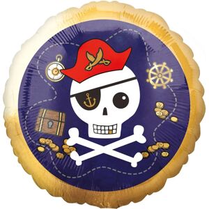 Ballon Carte au Trésor Pirate Amscan 4331975 - Décoration de fête Ballon Carte au Trésor Pirate Amscan 4331975 - Décoration de fête