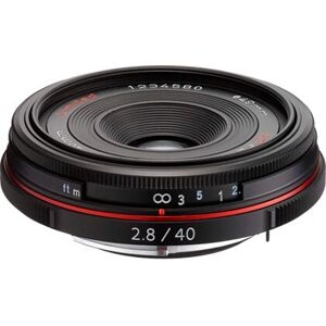 Pentax HD DA 40mm f2.8 Limited - schwarz Pentax HD DA 40mm f2.8 Limited - schwarz