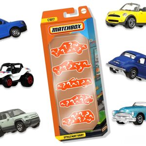 Matchbox Set mit 5 Fahrzeugen Matchbox Set mit 5 Fahrzeugen