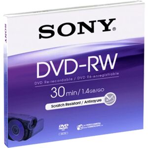 Sony DMW30AJ 1.4GB DVD-RW - DVD-RW disc Sony DMW30AJ 1.4GB DVD-RW - DVD-RW disc