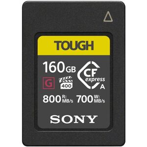 Tarjeta de memoria CFexpress Tipo A Sony CEA-G160T 160GB Tarjeta de memoria CFexpress Tipo A Sony CEA-G160T 160GB