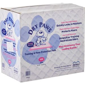 MidWest Dry Paws - Training and floor pads - White-pink, 58x61cm, 100 pcs MidWest Dry Paws - Training and floor pads - White-pink, 58x61cm, 100 pcs