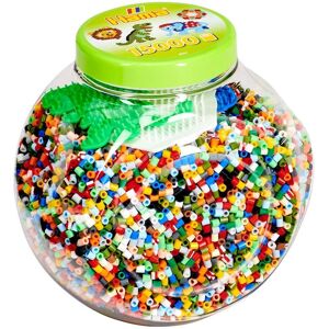 Hama Perlen Pink 15000 Stück - Pegboard-Set Hama Perlen Pink 15000 Stück - Pegboard-Set