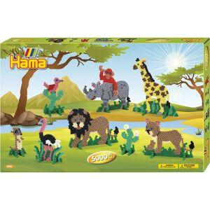 Kit Mosaïque Hama 3041 - 5000 Perles Midi, Safari - Unisexe - Publicité Kit Mosaïque Hama 3041 - 5000 Perles Midi, Safari - Unisexe - Publicité