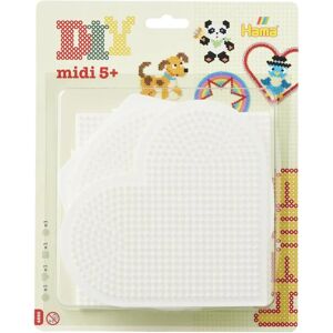 Hama White Beads Pegboards - Art/Craft Toy Hama White Beads Pegboards - Art/Craft Toy