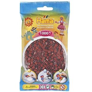 Hama Burgundy Beads Art/Craft Toy - 1000 Pieces Hama Burgundy Beads Art/Craft Toy - 1000 Pieces