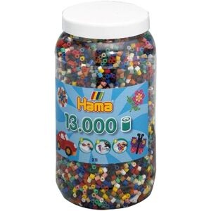 Hama 211-67 Art/Craft Beads Set - Multicolor Small Beads - Toy Hama 211-67 Art/Craft Beads Set - Multicolor Small Beads - Toy