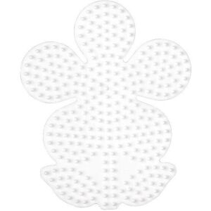 Hama Beads Pegboard White Flower - Art/Craft Toy Hama Beads Pegboard White Flower - Art/Craft Toy