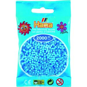 Hama Pastel Blauw Knutselmateriaal - 2000 Stukjes - Vanaf 10 jaar Hama Pastel Blauw Knutselmateriaal - 2000 Stukjes - Vanaf 10 jaar
