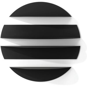 Umbra Black Wall Shelves - Modular Shelf Wall Mounted Metal Umbra Black Wall Shelves - Modular Shelf Wall Mounted Metal