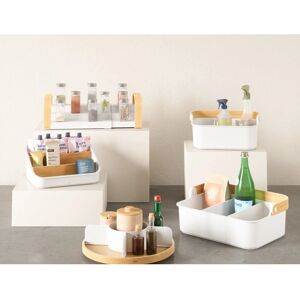 Umbra White Bellwood Storage Box - Space-Saving Organizer Umbra White Bellwood Storage Box - Space-Saving Organizer